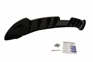 Rear Splitter Seat Ibiza 4 Sportcoupe (Preface) – With Vertical Bars / ABS Black / Molet
