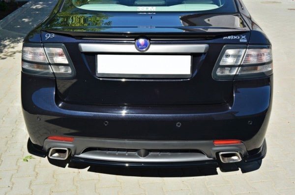 lmr Rear Side Splitters Saab 9-3 Turbo X / Carbon Look