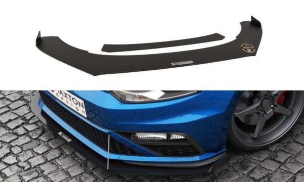 lmr Front Racing Splitter Vw Polo Mk5 Gti Facelift (With Wings)