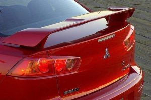 Bakspoiler Mitsubishi Lancer X Saloon