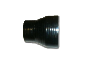 Silikonslang Svart 3 – 4” (76-102mm)