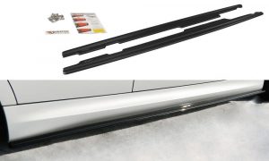 Side Skirts Diffusers BMW 3 E90 Mpack / ABS Black / Molet