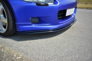 Front Splitter V.2 Honda S2000 / ABS Svart Struktur