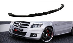 Front Splitter Mercedes Glk W204 (For Standard Bumper) / ABS Black / Molet
