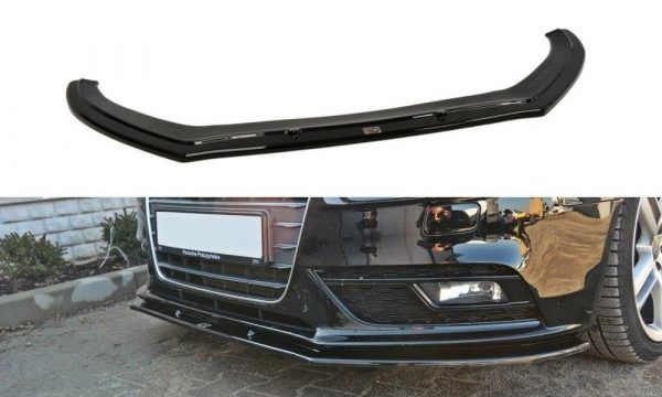 lmr Front Splitter V.1 Audi A4 B8 (Facelift) / Gloss Black