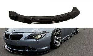 Front Splitter BMW 6 E63 / E64 (Preface Model) V.2 / ABS Svart Struktur