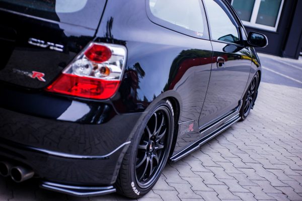 lmr Side Skirts Diffusers Honda Civic Ep3 (Mk7) Type-R/S Facelift / Carbon