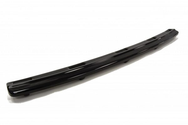 lmr Central Rear Splitter Vw Passat Cc R36 Rline (Preface) (With Vertical Bars) / ABS Black / Molet