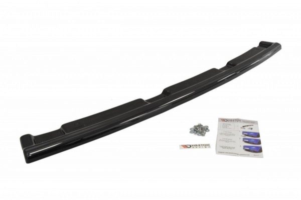 lmr Central Rear Splitter BMW 4 F32 M-Pack (Without Vertical Bars) / Gloss Black