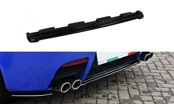 lmr Central Rear Splitter Alfa Romeo 147 Gta (Without Vertical Bars) / Carbon Look