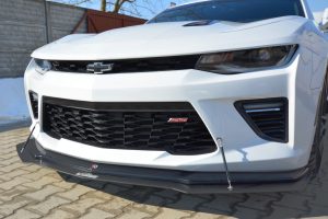 Hybrid Front Splitter Chevrolet Camaro 6Th-Gen. Phase-I 2Ss Coupe / Abs+Carbon Look