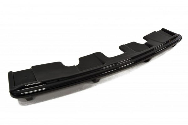 lmr Central Rear Splitter Jeep Grand Cherokee Wk2 Summit Facelift (With A Vertical Bar) / ABS Black / Molet