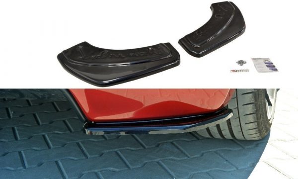 lmr Rear Side Splitters Peugeot Rcz Facelift / Gloss Black