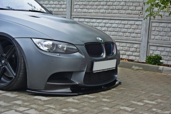lmr Front Splitter BMW M3 E92 / E93 (Preface Model Passar M Performance Splitters) / Kolfiberlook