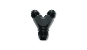 Vibrant Y Adapter Fitting; Size: 3AN In x 3AN x 3AN Out