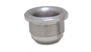 Vibrant Male 4AN Aluminum Weld Bung (7/16-20 SAE Thread; 3/4″ Flange OD)