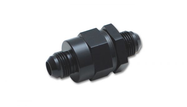 lmr Vibrant Check Valve with Integrated 6AN Male Flare Fittings
