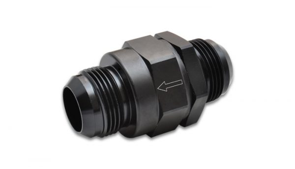 lmr Vibrant Check Valve with Integrated 16AN Male Flare Fittings