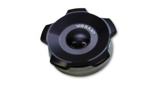 Vibrant 2.75″ OD Aluminum Weld Bung + Black Aluminum Threaded Cap