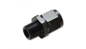 Vibrant 10AN Female to 3/8″NPT Male Swivel Straight Adapter Fitting