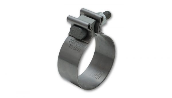 lmr Vibrant Stainless Steel Seal Clamp for 3 1/2" O.D. Tubing (1.25" Wide Band)