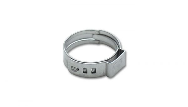 lmr Vibrant Stainless Steel Pinch Clamps: 12.8-15.3mm (Pack of 10)