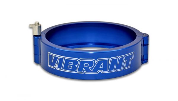 lmr Vibrant 3" Vibrant HD Snabbfäste Klämma med Pin - Anodiserad Blå
