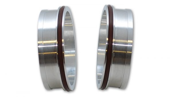 lmr Vibrant Vanjen Aluminium Weld Ferrules med O-Rings för 3.5" OD Rör  - Sålda i par