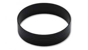 Vibrant Aluminum Union Sleeve for 3.5″ Tube O.D. – Hard Anodized Black