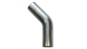 Vibrant 1.5″ (38.1mm) O.D. 45 Degree Mandrel Bend, 2.375″ CLR
