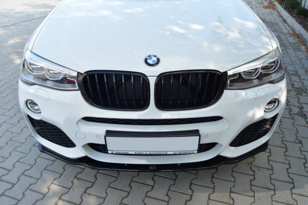 lmr Front Splitter BMW X4 M-Pack / Gloss Black