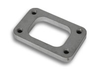 Vibrant Turbo Inlet Flange with tapped holes for T3 turbine inlet – 1/2″ thick 304 Stainless Steel