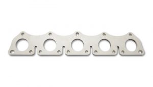 Vibrant Exhaust Manifold Flange for 2005 and up VW 2.5L 5 cyl motor, 3/8″ Thick, T304 Stainless Steel