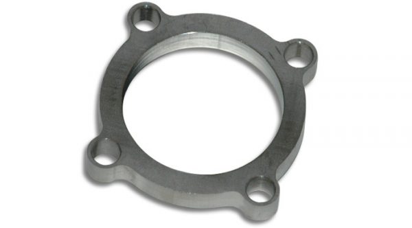 lmr Vibrant 4 Bolt Turbo Outlet Flange for T3 (2.5" I.D. Opening) - 1/2" thick 304 Stainless Steel