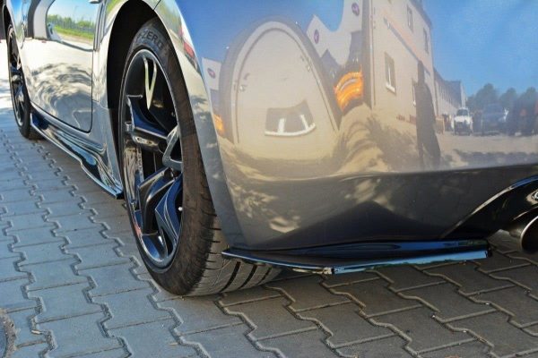 lmr Bakre Sidosplitters Nissan 370Z / ABS Svart Struktur