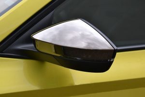 Skoda Superb Mk3 – Full Replacement Mirror Shell Covers – Dark Chrome