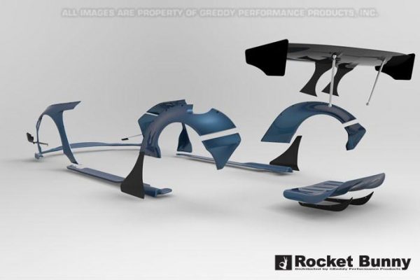 lmr Rocket Bunny Lexus RC F (V8) 15-UP Complete Widebody Aero Kit (TRA Kyoto)