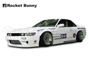 Rocket Bunny V1 Aero Nissan Silvia (PS13) 89-93 Komplett Widebody Aero Kit (TRA Kyoto)