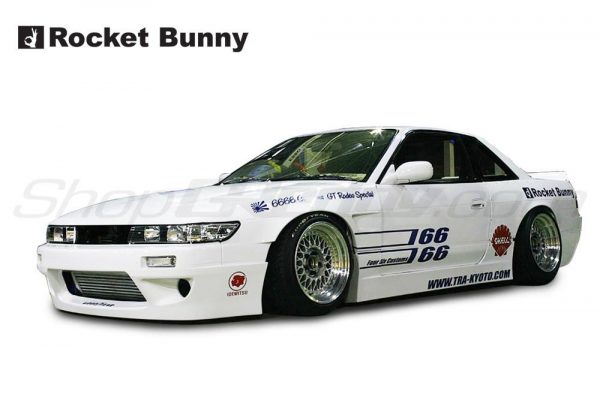 lmr Rocket Bunny V1 Aero Nissan Silvia (PS13) 89-93 Komplett Widebody Aero Kit (TRA Kyoto)