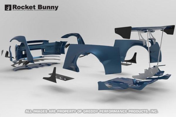 lmr Rocket Bunny V2 Aero Nissan GT-R (R35) 09-15 Complete Widebody Aero Kit (TRA Kyoto)