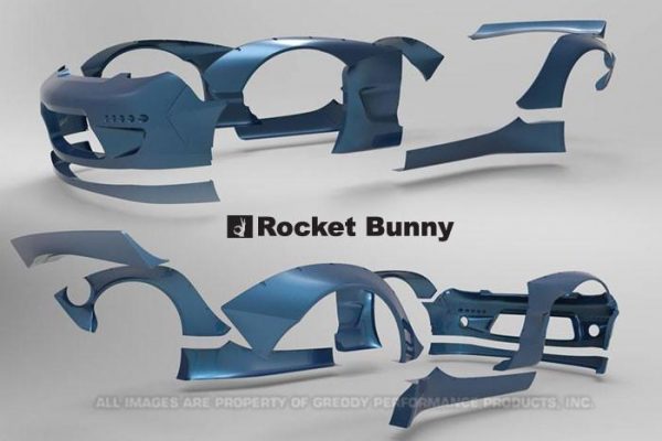 lmr Rocket Bunny V2 Aero Mazda RX-7 (FD3S) 96-03 Komplett Widebody Aero Kit (TRA Kyoto)