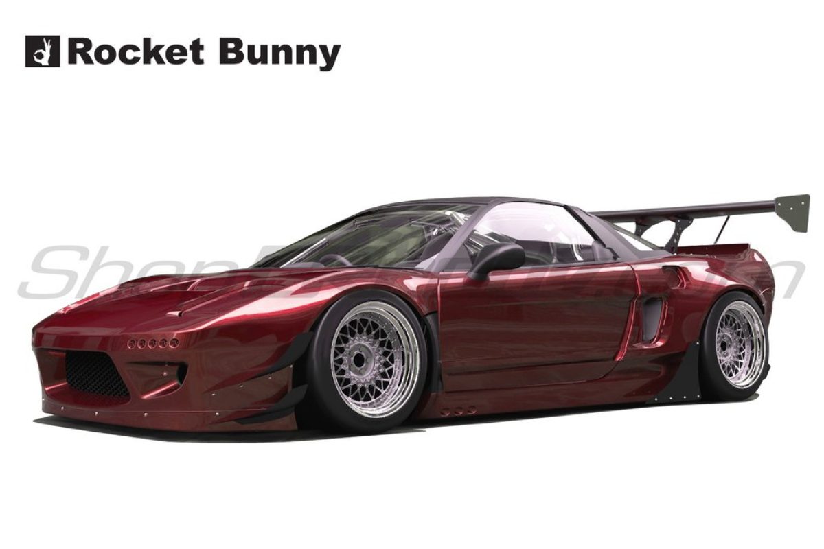 Rocket Bunny Honda NSX V2 Complete Widebody Aero Kit (TRA Kyoto) House ...