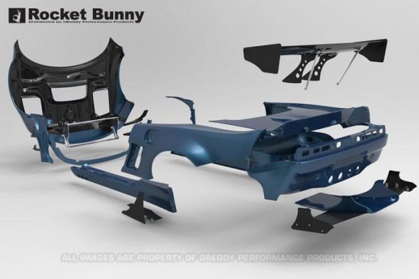 lmr Rocket Bunny Honda NSX V2 Komplett Widebody Aero Kit (TRA Kyoto)