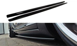Side Skirts Diffusers Audi S8 D3 / ABS Black / Molet