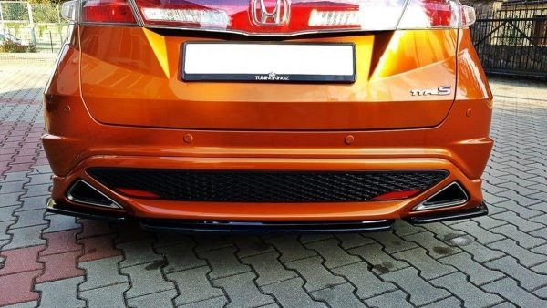 lmr Bakre Sidosplitters Honda Civic Viii Type S/R / Blanksvart