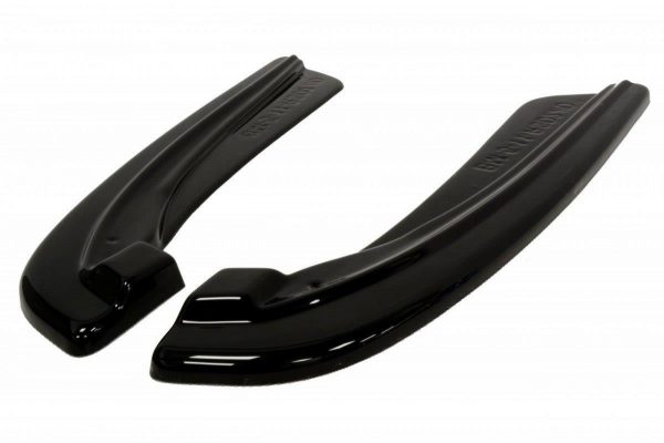 lmr Rear Side Splitters BMW 5 F11 M-Pack (Fits Two Double Exhaust Ends) / ABS Black / Molet