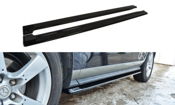 lmr Side Skirts Diffusers Mazda Cx-7 / ABS Black / Molet