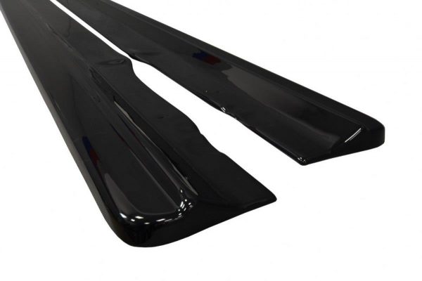 lmr Side Skirts Diffusers Audi A8 D4 / Gloss Black