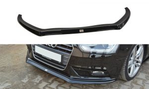 Front Splitter V.2 Audi A4 B8 (Facelift) / ABS Black / Molet