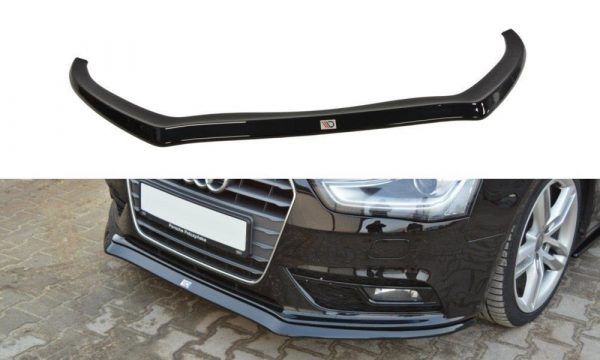 lmr Front Splitter V.2 Audi A4 B8 (Facelift) / Blanksvart
